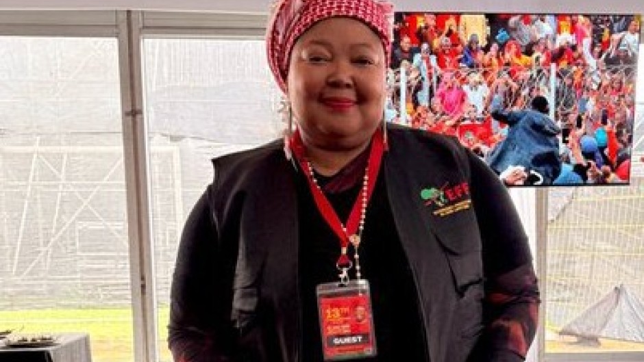 EFF Mayorial Candidate in City of Joburg Tlaleng Mofokeng. Picture EFF MPL Tshwaku X page