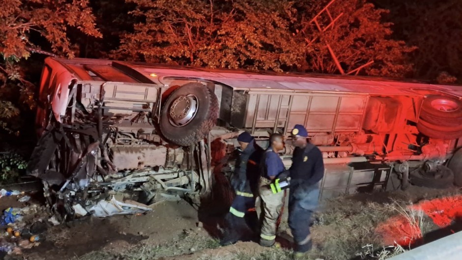 Musina bush crash. Supplied