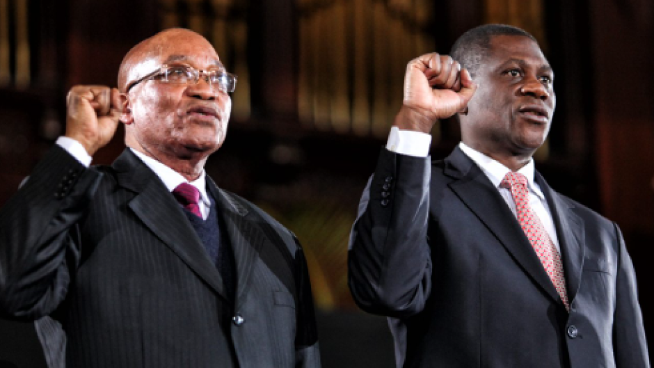 Jacob Zuma and Paul Mashatile