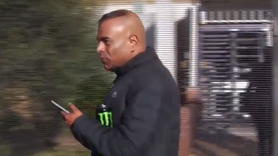 Colonel Ismail Dawood outside court.