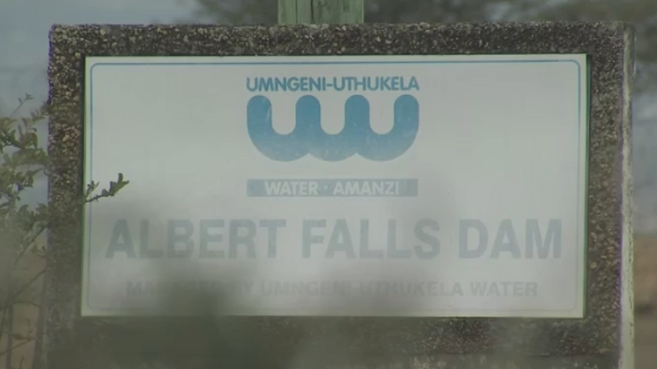 The Albert Falls Dam. 