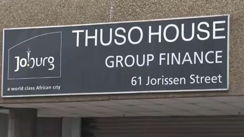 The municipality's Thuso House customer service centre.