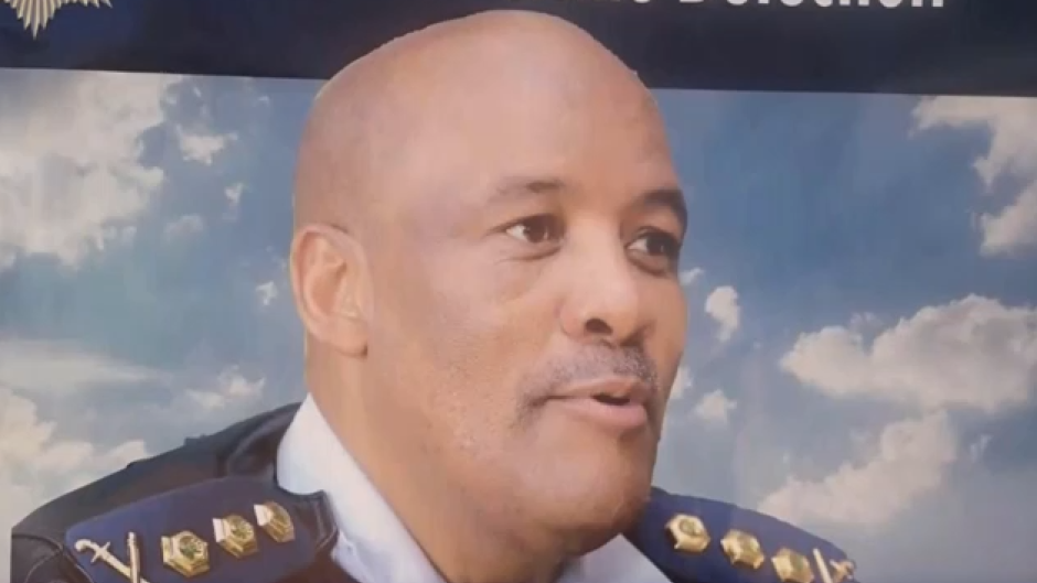 Police general Sindile Mfazi.