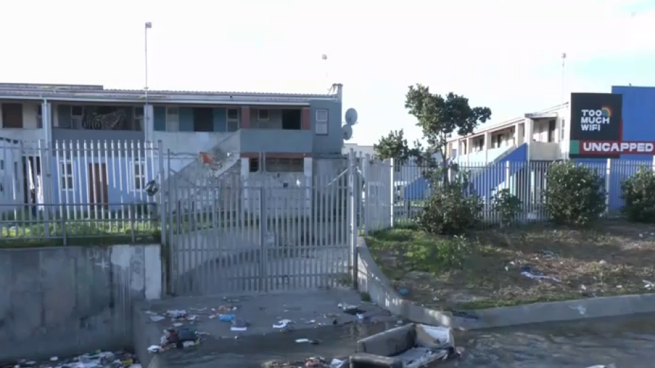 Rubbish seen on the streets in Khayelitsha.