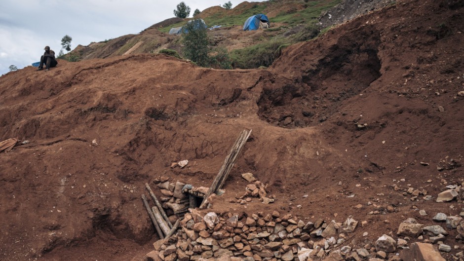 Mine collapse. ALEXIS HUGUET / AFP