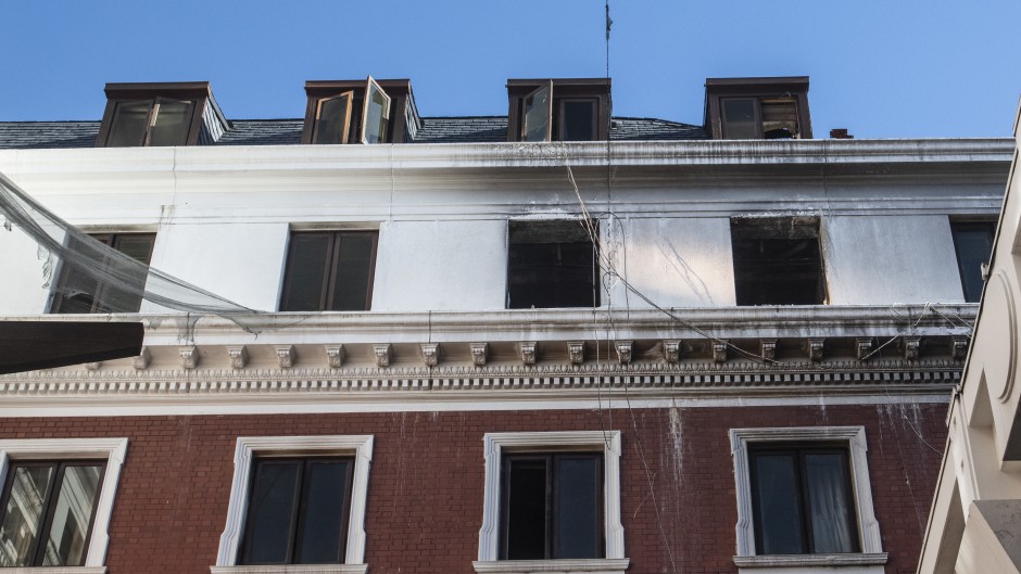 The reconstruction project is a result of the fire that broke out on 2 January 2022 that gutted parts of the National Assembly and the Old Assembly buildings. Gallo Images/Brenton Geach