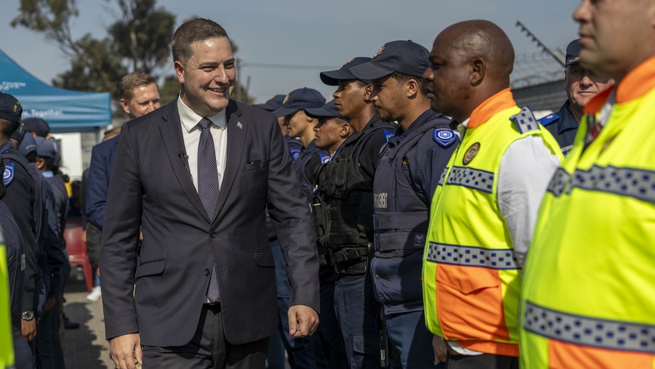 Cape Town mayor Geordin Hill-Lewis. ER Lombard/Gallo Images