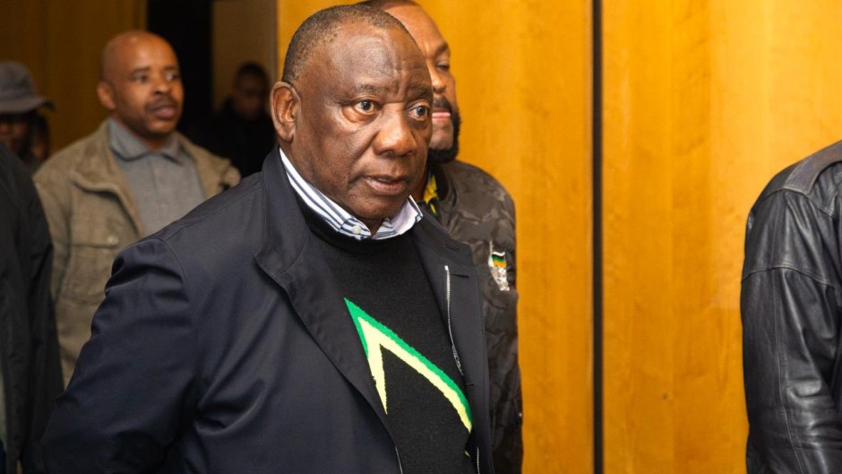 ANC president Cyril Ramaphosa is in the North West. X/@MYANC