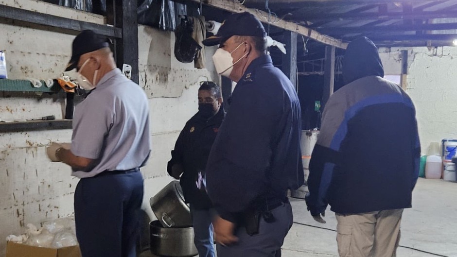 R500m drug lab bust in Limpopo, five arrested. Supplied
