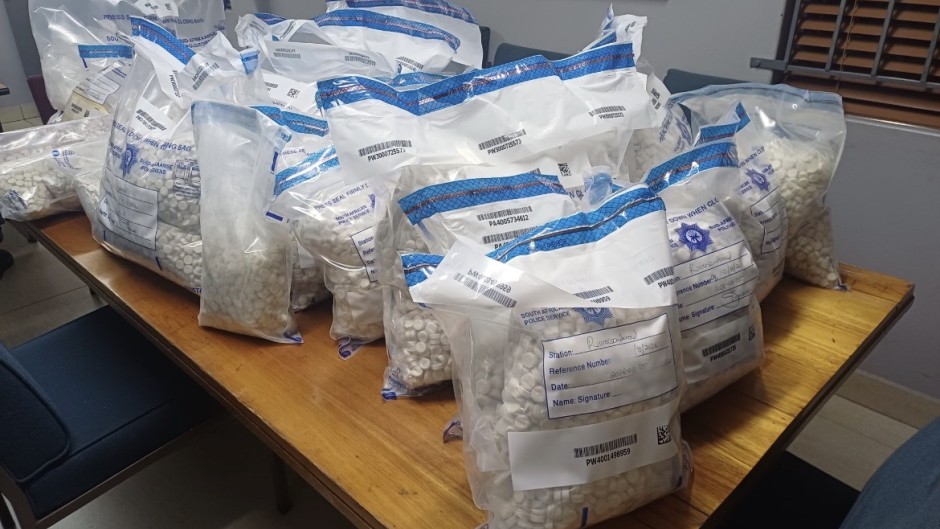 Police arrested a 37-year-old foreign national after finding drugs in his possession in the Western Cape. Supplied/SAPS
