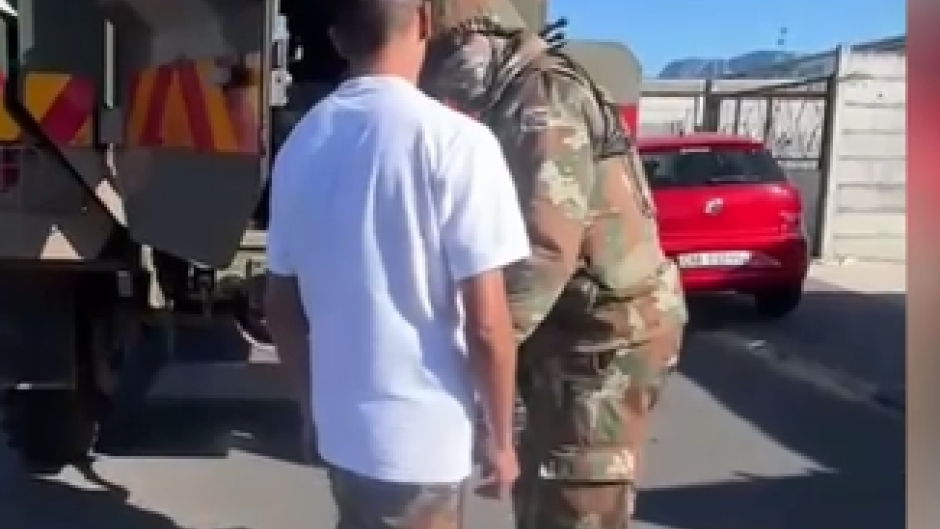 Zughdi Mohammed says he was shocked when soldiers patrolling the area told him to remove his pants.
