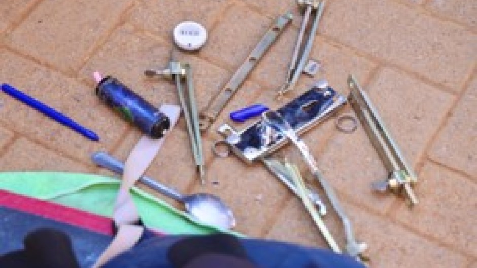 Police and education officials uncovered drugs, weapons and other prohibited items. X/@EducationGP1