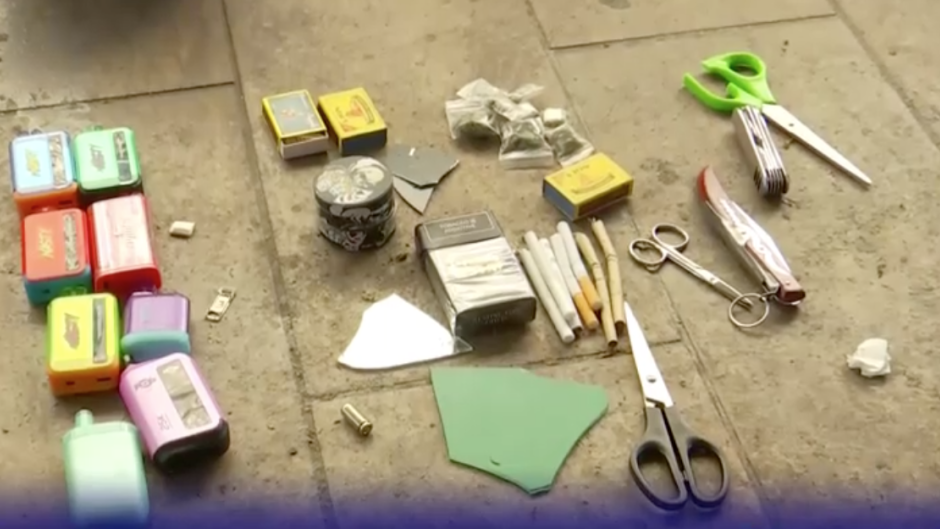Alexandra school raid nets knives and bullets 