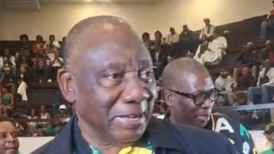 ANC president Cyril Ramaphosa
