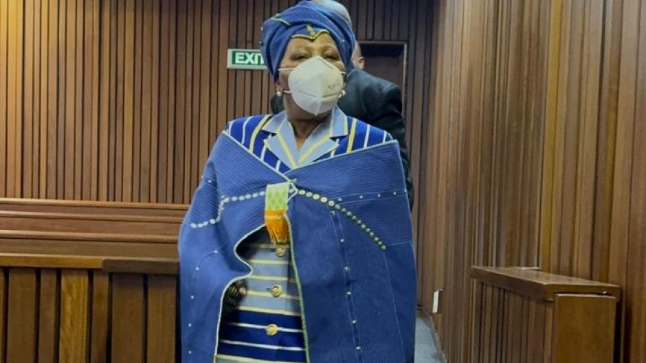 Former Defence Minister Nosiviwe Mapisa-Nqakula. eNCA/Moloko Moloto