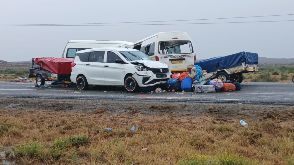The accident scene on the N1. eNCA