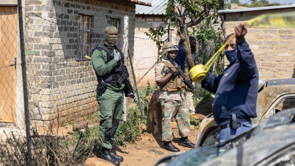 Carletonville tavern shooting claimed 17 lives. Photo by EMMANUEL CROSET / AFP