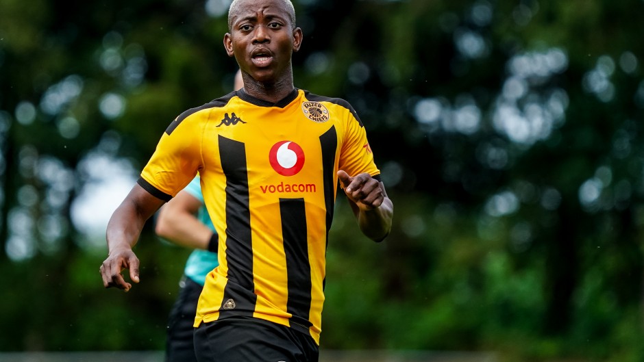  Kaizer Chiefs player Thabo Cele looks on during the Pre-Season Friendly match between FC Utrecht and Kaizer Chiefs at Sportpark De Westeneng on July 11, 2025 in Garderen, Netherlands. (Photo by Rene Nijhuis/MB Media/Getty Images)