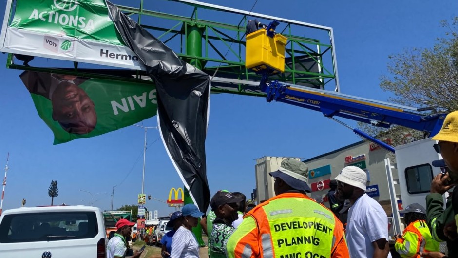 In a statement following the removal on Wednesday, ActionSA’s National Chairperson Michael Beaumont deemed the removal unlawful in what he believes is a "politically driven campaign". Photo from X via Michael Beaumont