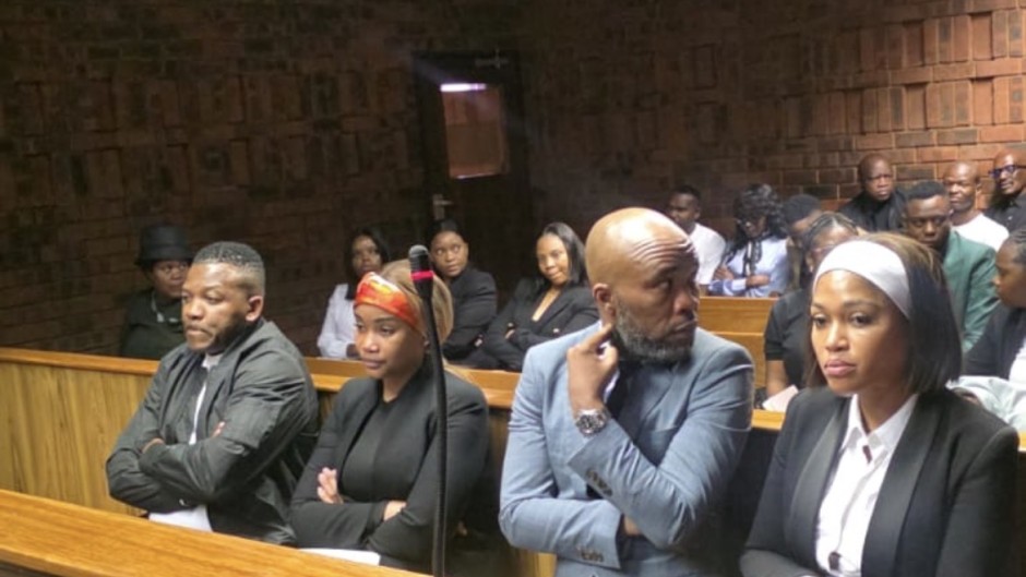 Vusimuzi “Cat” Matlala and his co-accused. eNCA
