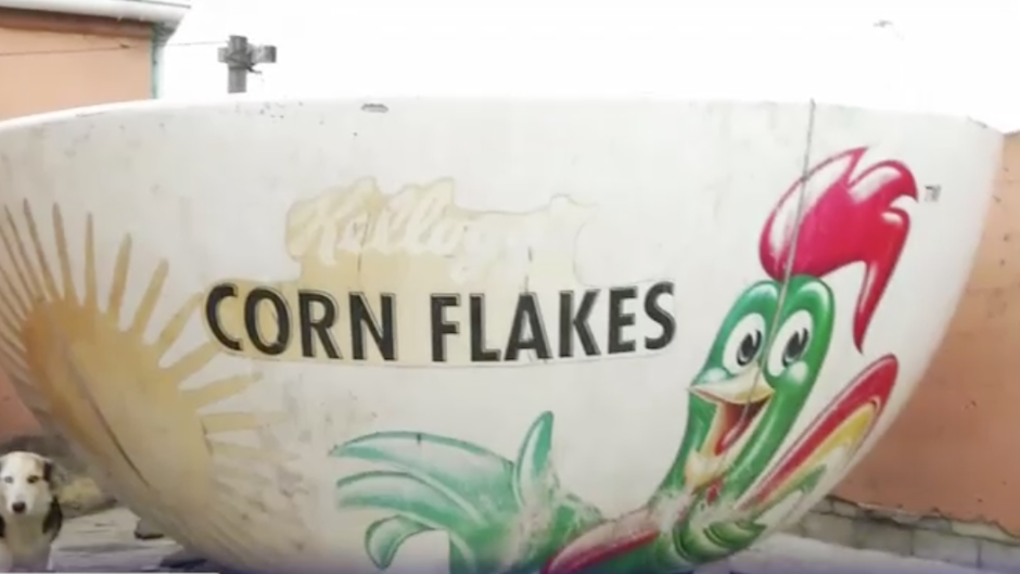 Kellogs cereal bowl