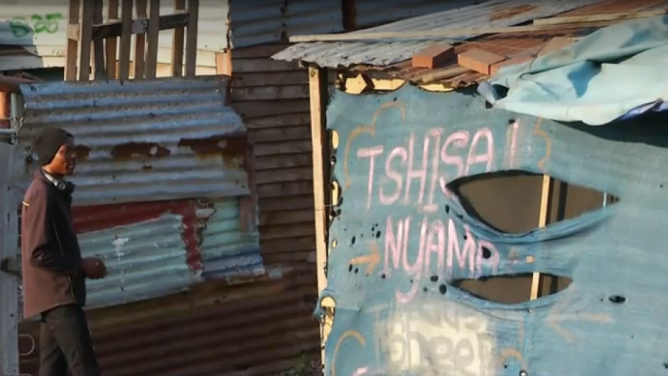 Singabalapha informal settlement in Observatory in Cape Town has been home to about 150 families.