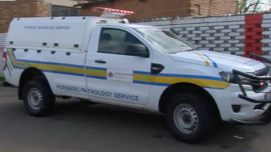 Gauteng Forensic Pathology Service vehicle
