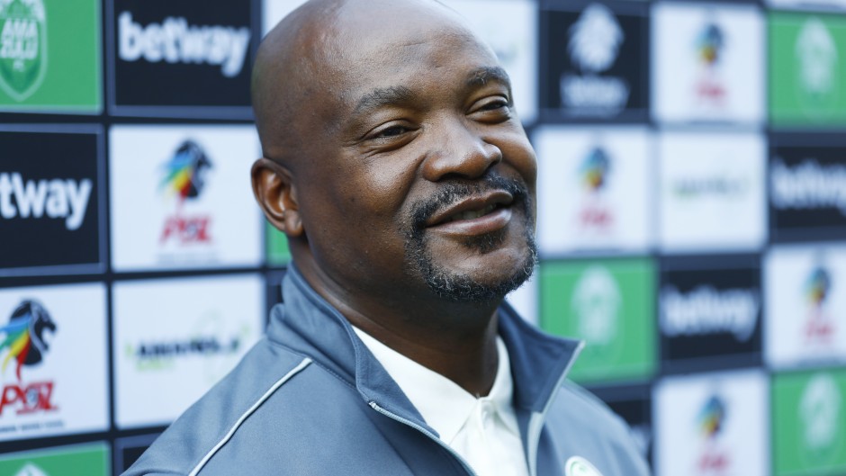 Lehlohonolo Seema (Head Coach) of Siwelele. Steve Haag Sports/Gallo Images