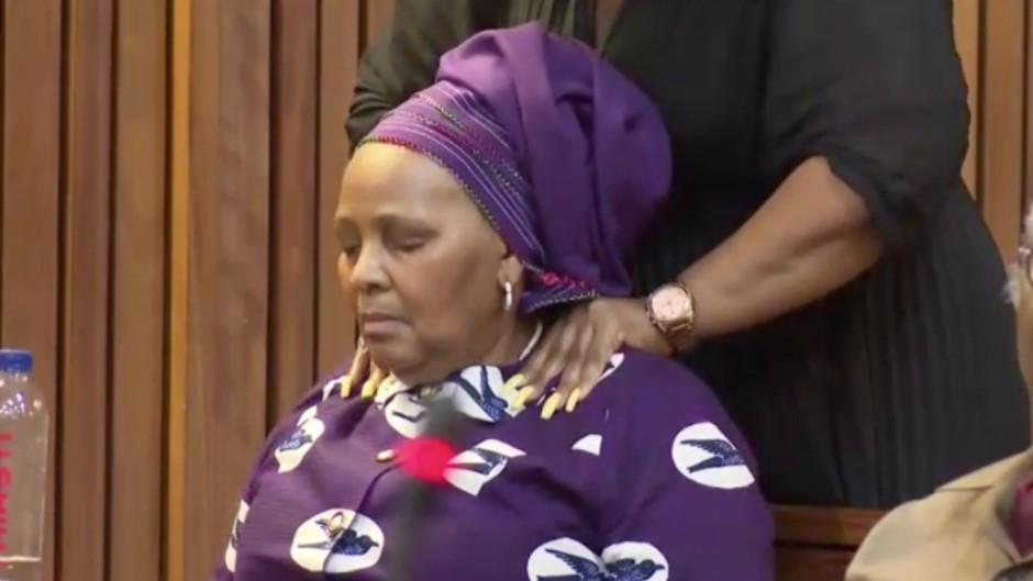 Nosiviwe Mapisa-Nqakula.