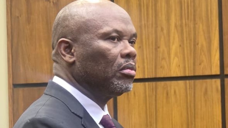 Shadrack Sibiya in the dock. Pule Letshwiti Jones/eNCA