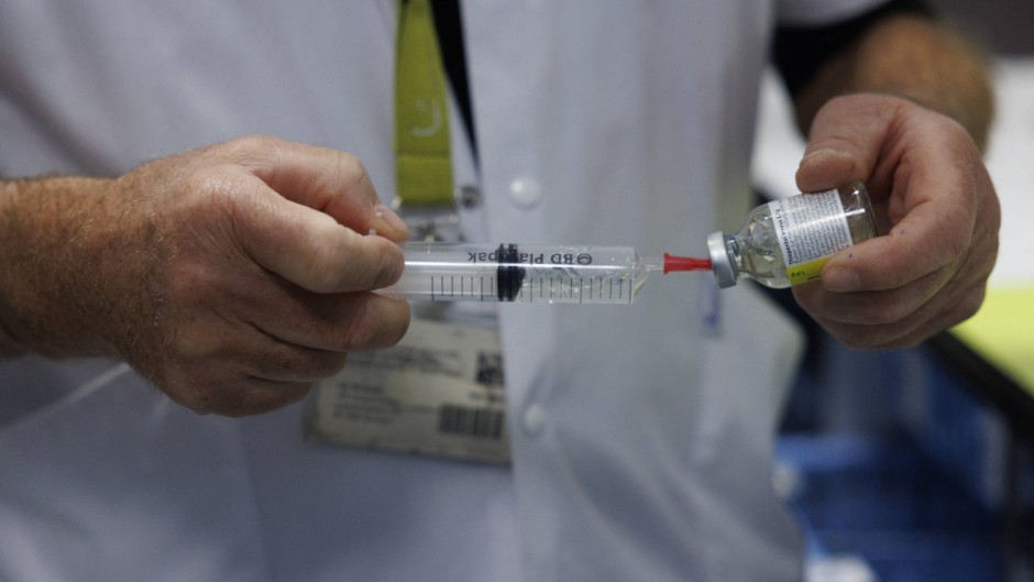 Lethal injection. AFP