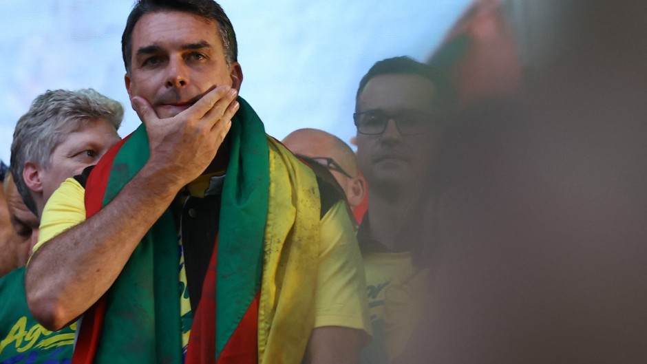  Flavio Bolsonaro. AFP