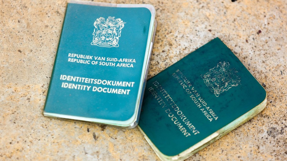 Green ID book. Fani Mahuntsi/Gallo Images