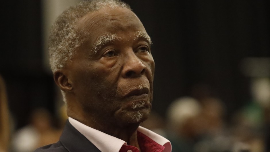 Former president Thabo Mbeki.  Sharon Seretlo/Gallo Images