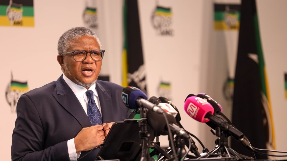 ANC secretary-general Fikile Mbalula.  Sharon Seretlo/Gallo Images