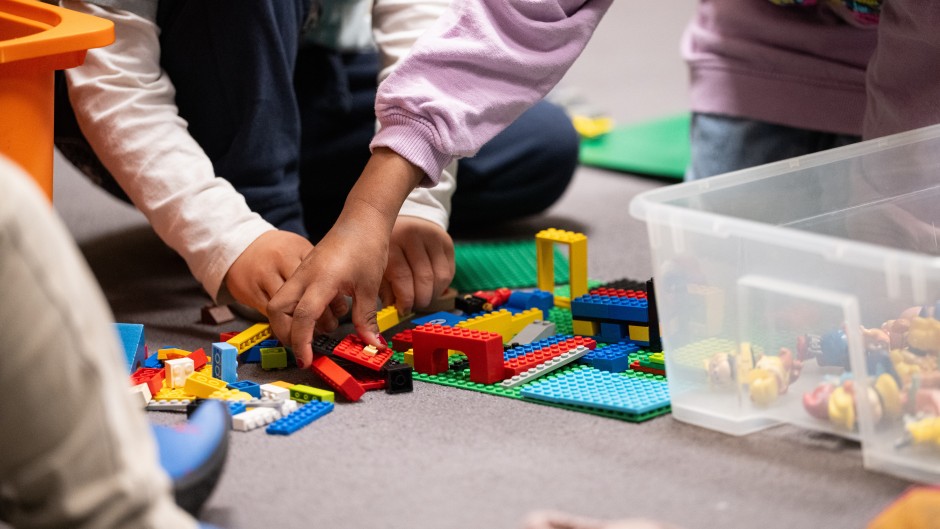 Creche stock image