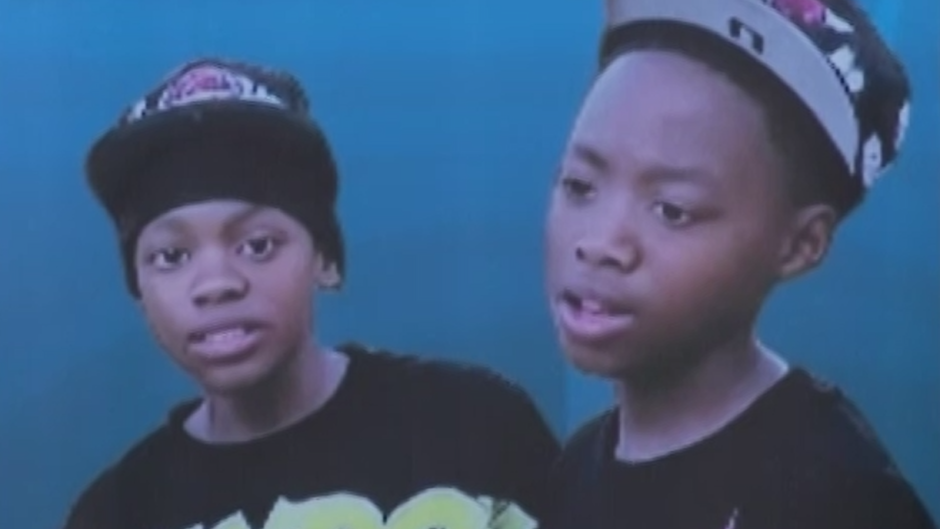 Twin brothers Bonolo and Bohlale Makena.