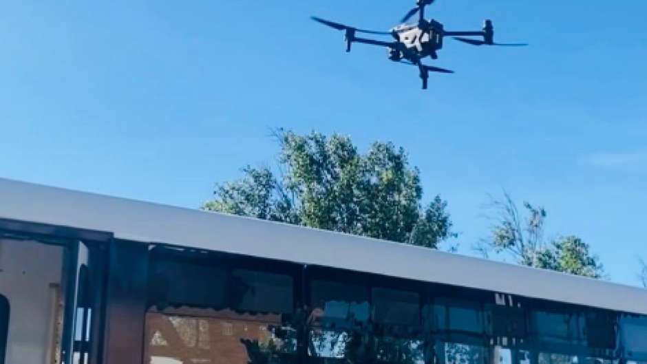 One of the drones.