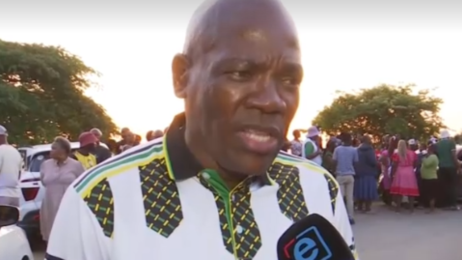 The regional convenor Thabani Nyawose
