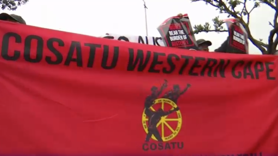 Cosatu calls for total shutdown at next budget speech