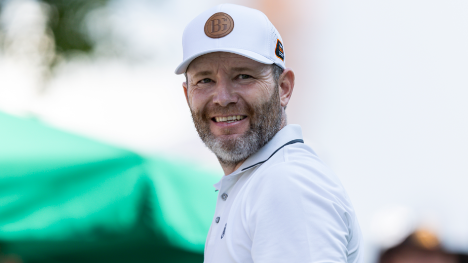 HONG KONG, CHINA - OCTOBER 22: Branden Grace of South Africa reacts during the first round of the LINK Hong Kong Open at Hong Kong Golf Club on October 22, 2026 in Hong Kong, China. (Photo by Yu Chun Christopher Wong/Eurasia Sport Images/Getty Images)