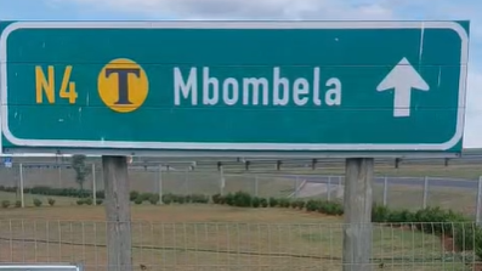 The road to Mbombela.