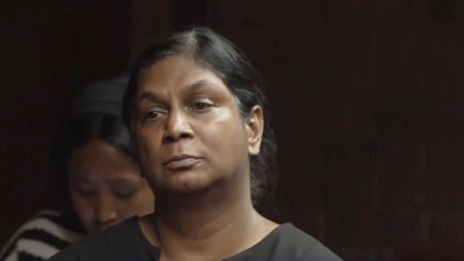 Andrea Johnson in the Pretoria Magistrate's Court.