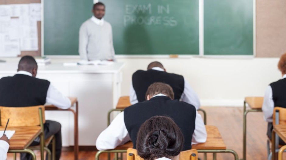 File: A teacher supervising an exam. Gallo Images/BFG Images