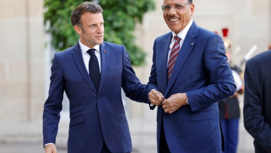 Macron had hosted Bazoum at the Elysee Palace for bilateral talks on the sidelines of a summit in June
