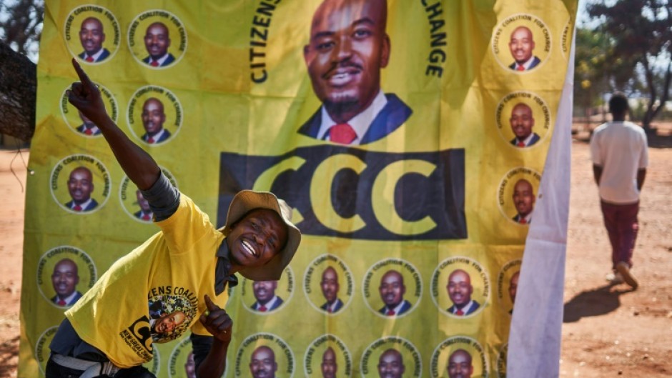 The vote is a rematch between President Emmerson Mnangagwa and CCC leader Nelson Chamisa