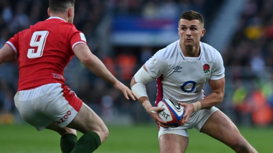 England centre Henry Slade (right)has been left out of Steve Borthwick's World Cup squad
