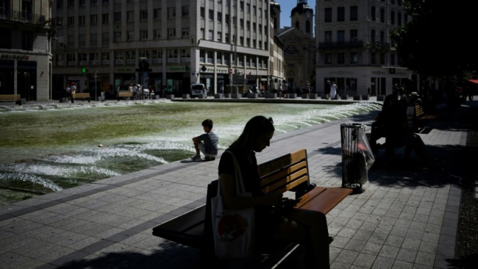 Many French people have been keeping to the shade as high temperatures weigh on the country
