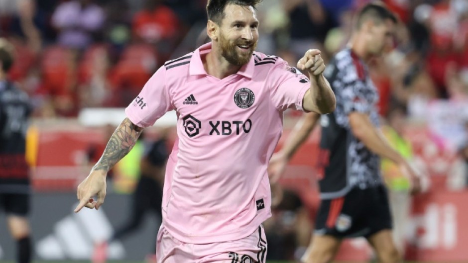 Lionel Messi came off the bench and scored as Inter Miami won 2-0 at the New York Red Bulls on Saturday