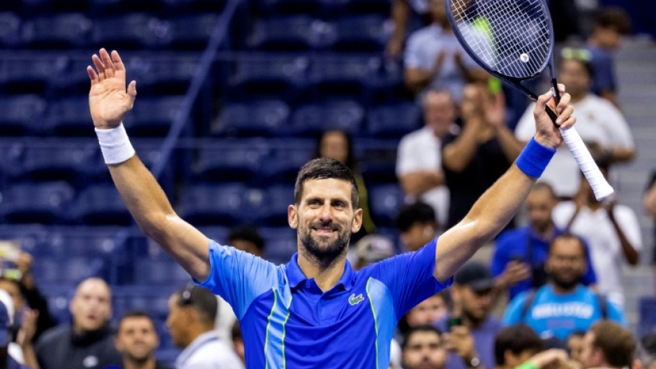 Novak Djokovic made a winning return at the US Open